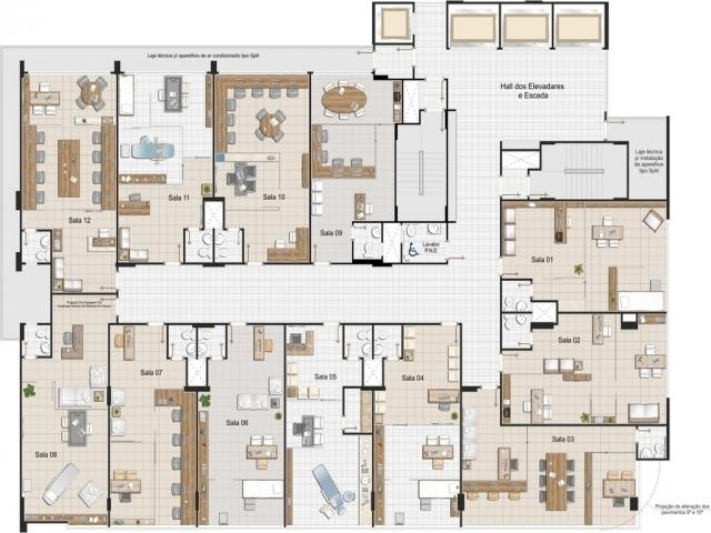 #90 - Andar Comercial para Venda em Campos dos Goytacazes - RJ