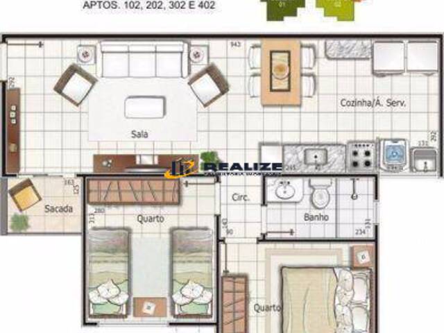 Apartamento para Venda em Campos dos Goytacazes - 4
