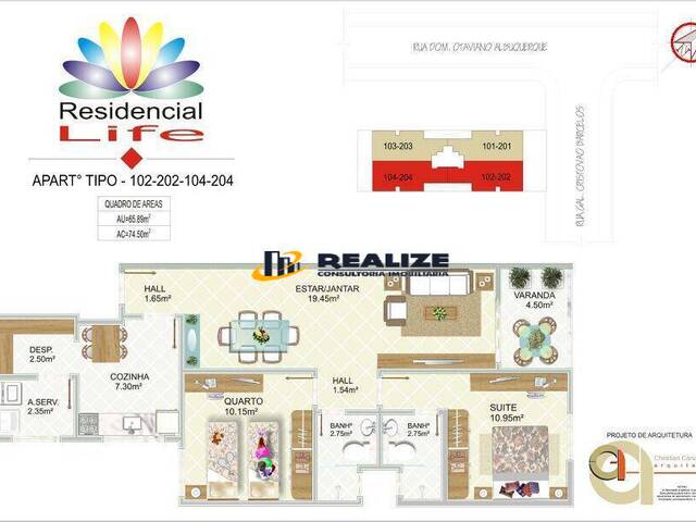 #2011 - Apartamento para Venda em Campos dos Goytacazes - RJ